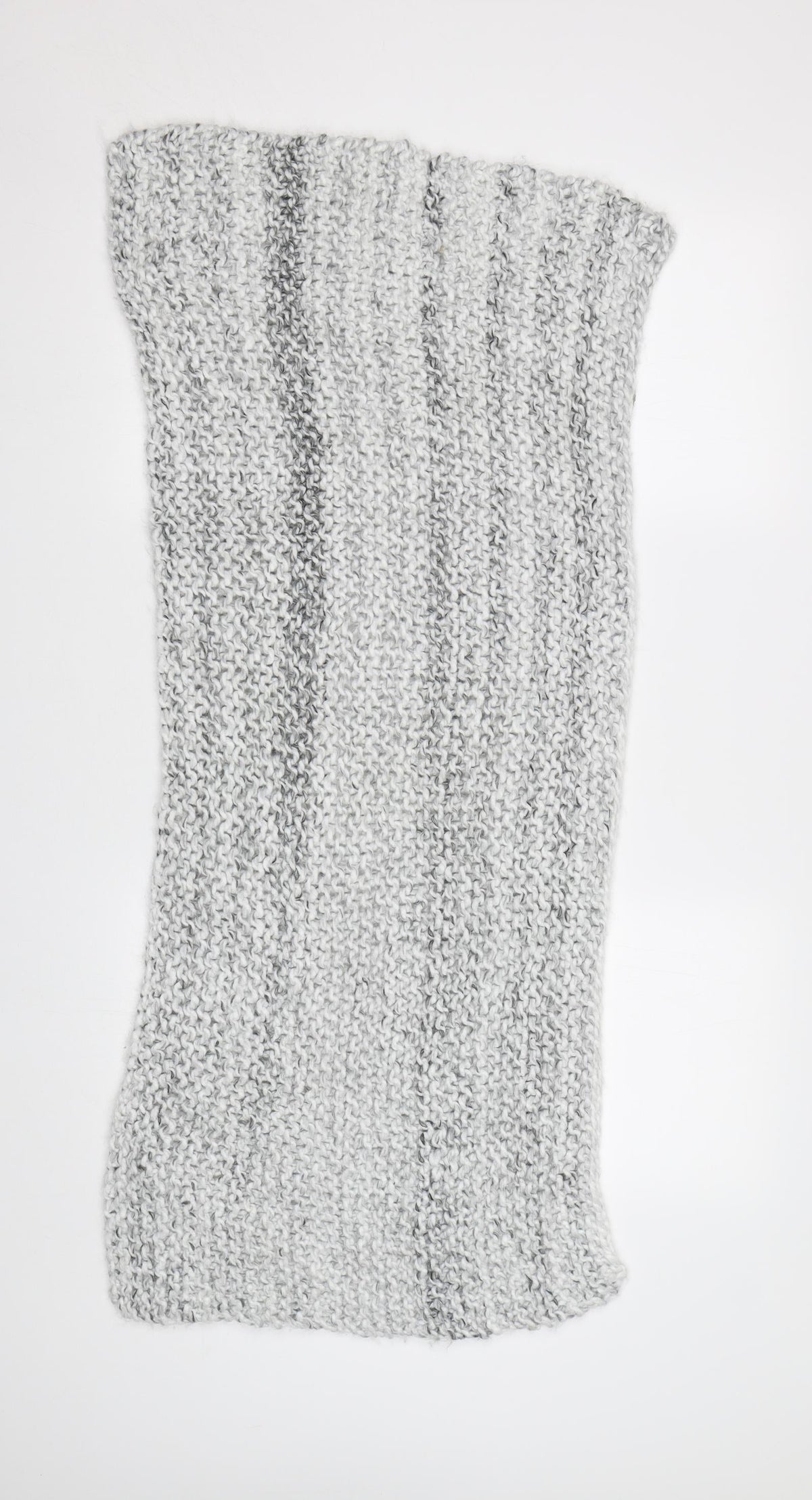Preworn Womens Grey  Knit  Scarf