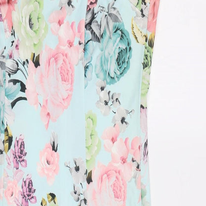 CBR Womens Multicoloured Floral  Bodycon  Size L