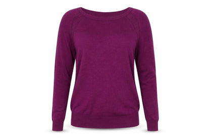 Womens UK Size S Encuentro Purple Pullover Jumper