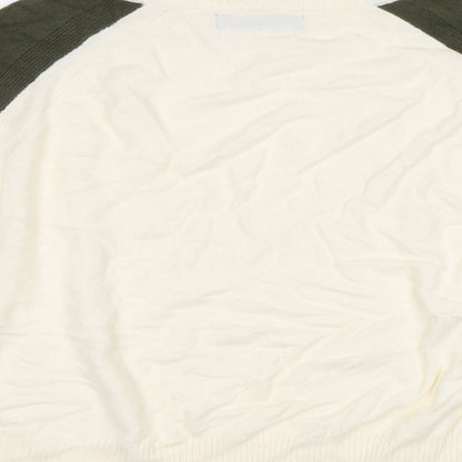 Womens UK Size M M&S Ivory Pullover Jumper