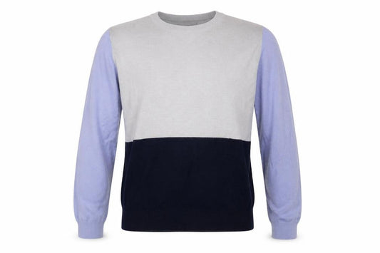 Marks & Spencer Womens Blue Striped  Pullover Jumper Size 12