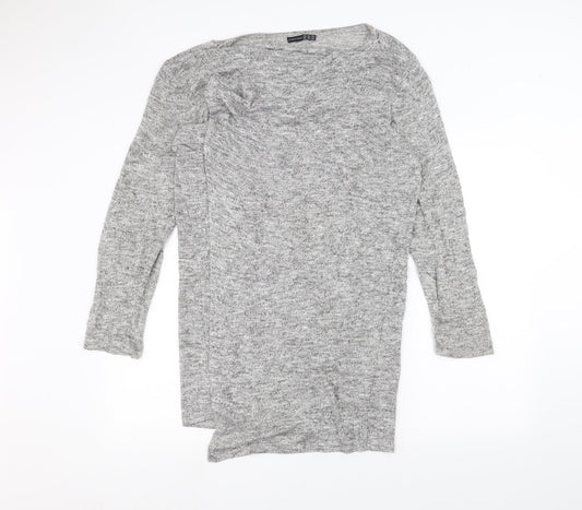 Womens UK Size M Atmosphere Grey Cardigan Jumper