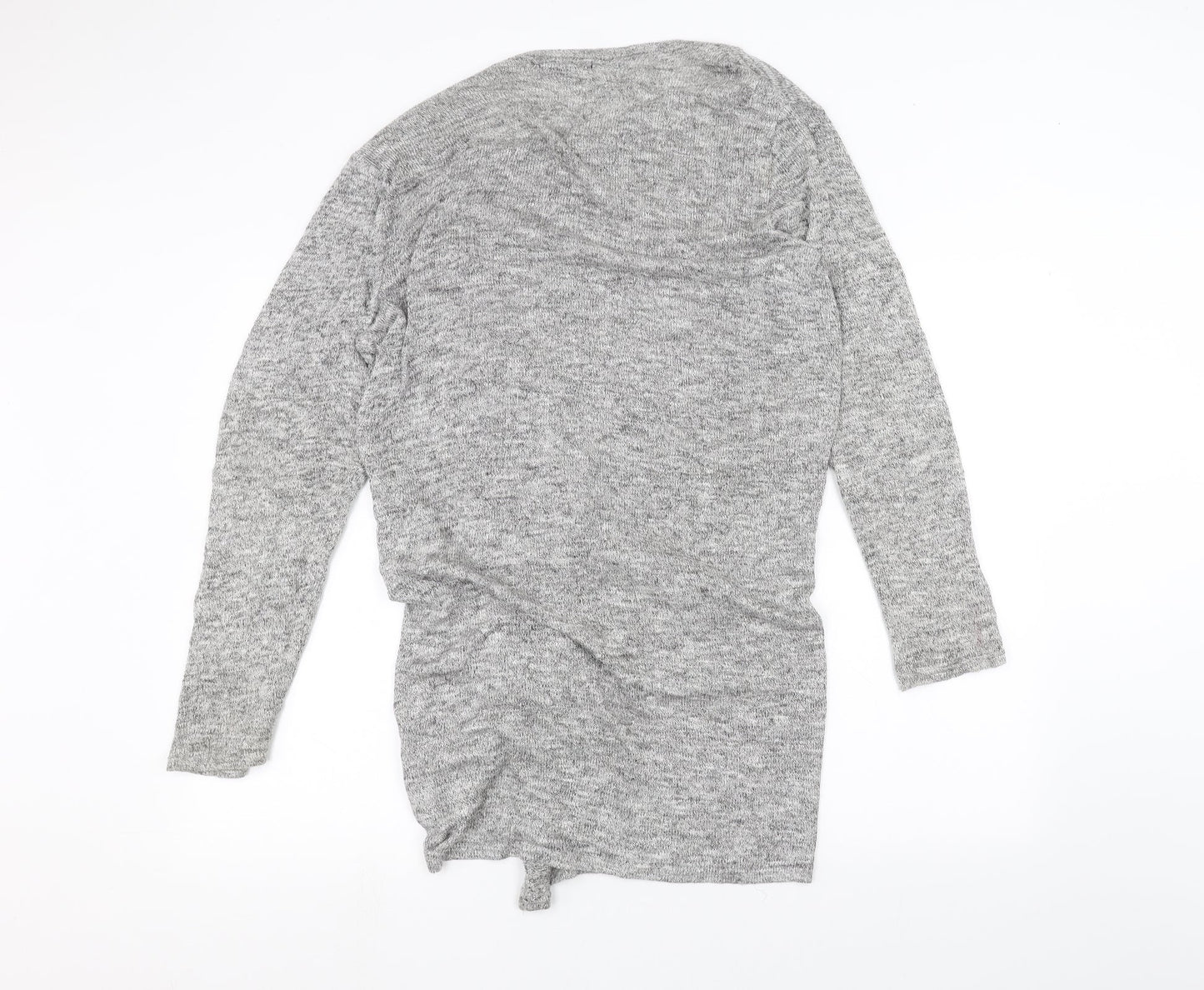 Womens UK Size M Atmosphere Grey Cardigan Jumper