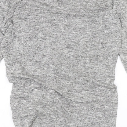 Womens UK Size M Atmosphere Grey Cardigan Jumper