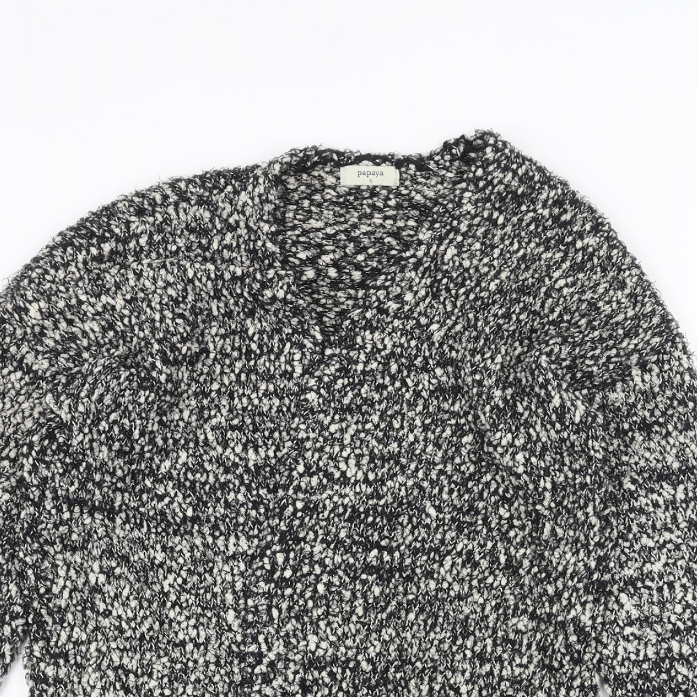 Womens UK Size S Atmosphere Black Cardigan Jumper