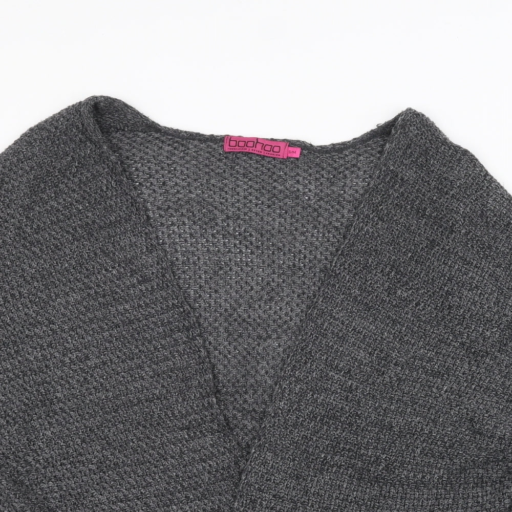 Boohoo Womens Black   Cardigan Jumper Size S