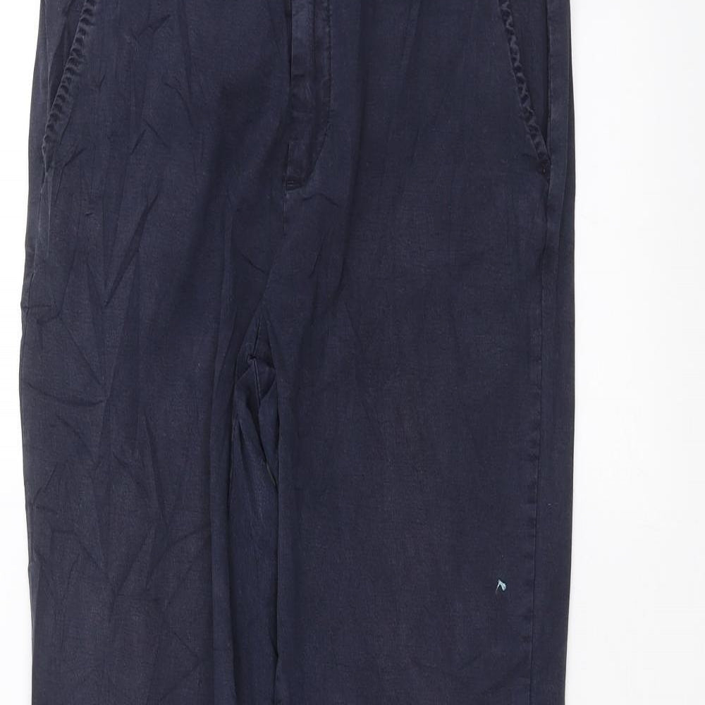 Womens UK Size M VERO MODA Regular Fit  Blue Trousers