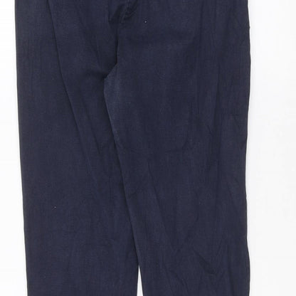 Womens UK Size M VERO MODA Regular Fit  Blue Trousers