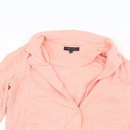 Womens UK Size 10 New Look Pink Jacket