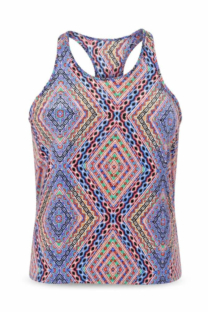 Womens UK Size 14 Ocean club Blue Basic Blouse