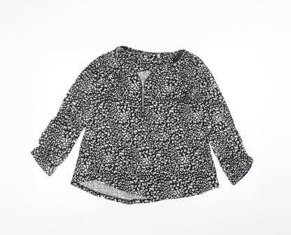 Womens UK Size 12 intuition Black Basic T-Shirt