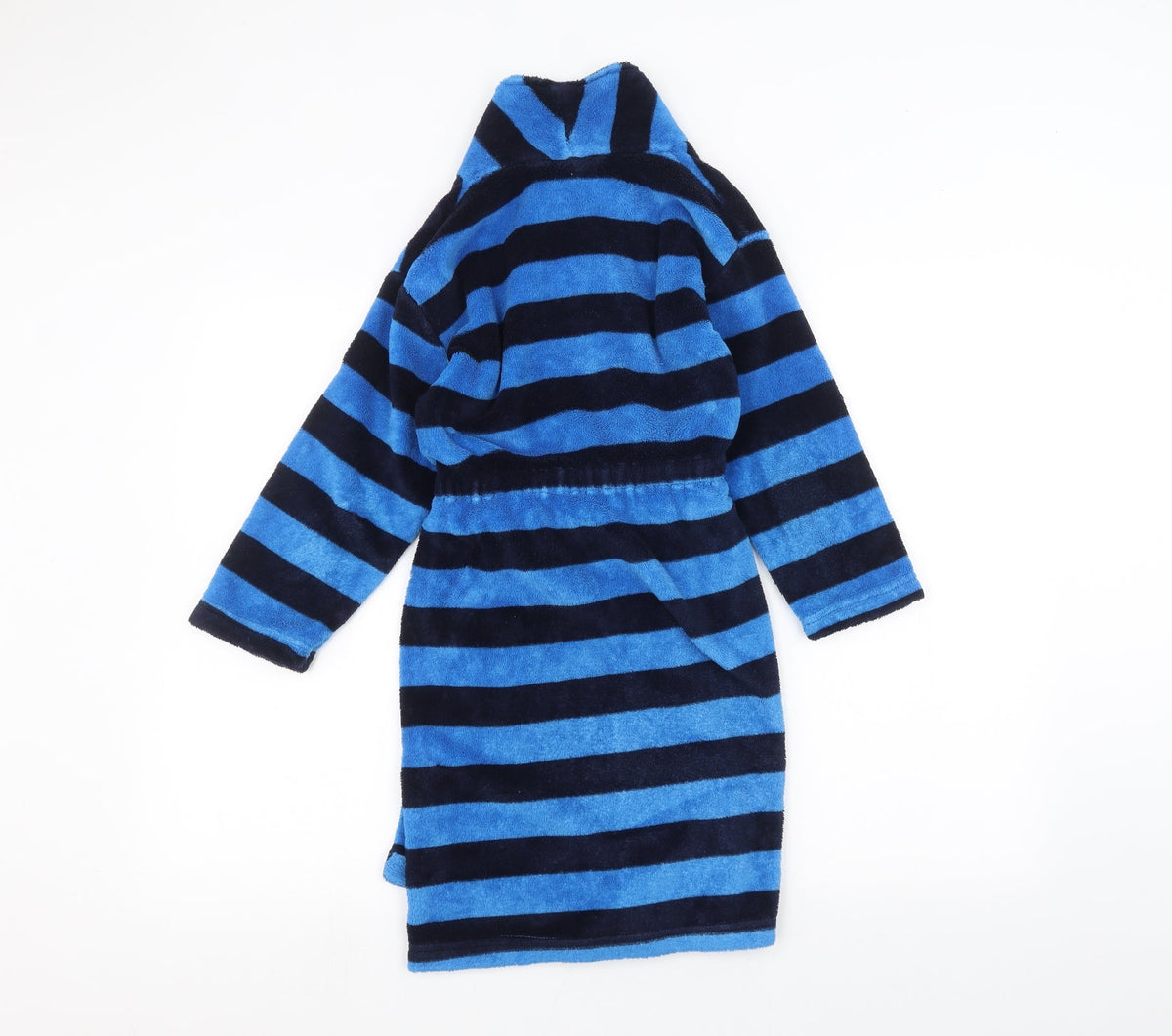 Kangaroo Boys Blue Striped   Robe Size 7-8 Years
