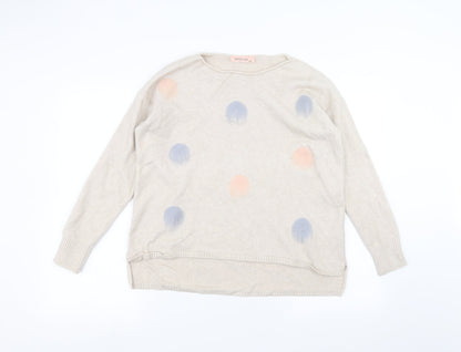 goodluck Womens Beige   Pullover Jumper Size M