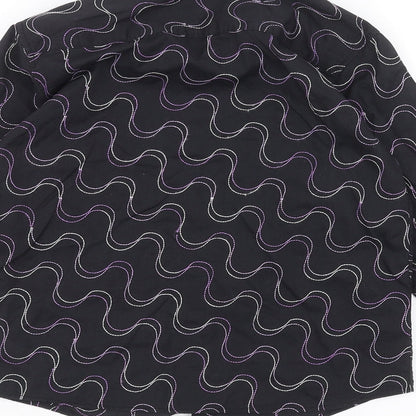 BHS Girls Black   Basic Button-Up Size 7-8 Years