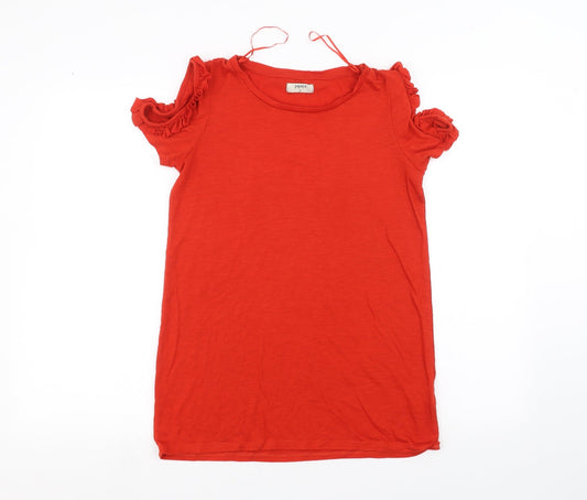 Papaya Womens Red   Basic T-Shirt Size S