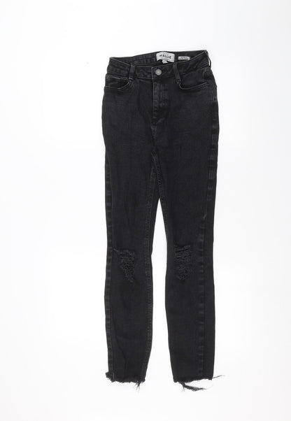 New Look Womens Black   Skinny Jeans Size 8 L26 in