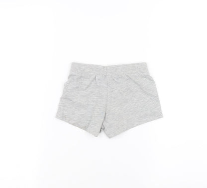 Disney Girls Grey   Sweat Shorts Size 3-4 Years - toy story
