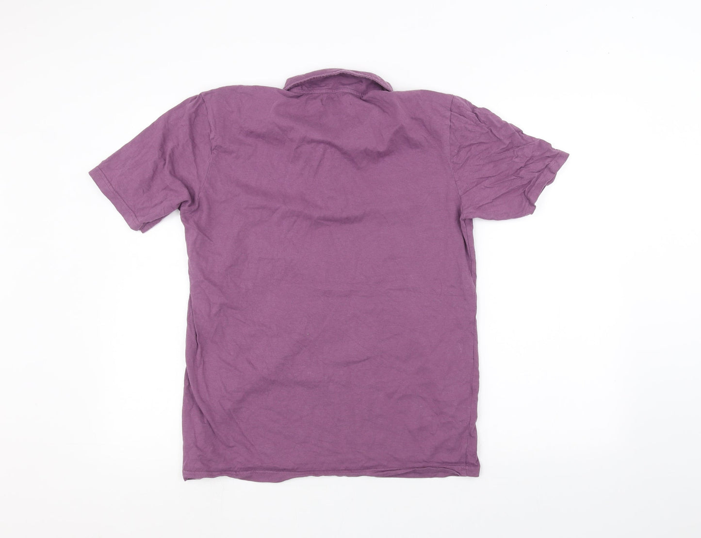 Studio Mens Purple    Polo Size M