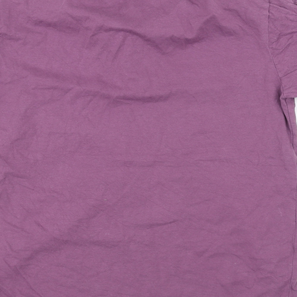 Studio Mens Purple    Polo Size M