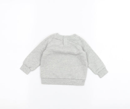 Young Dimension Baby Grey   Pullover Jumper Size 3-6 Months