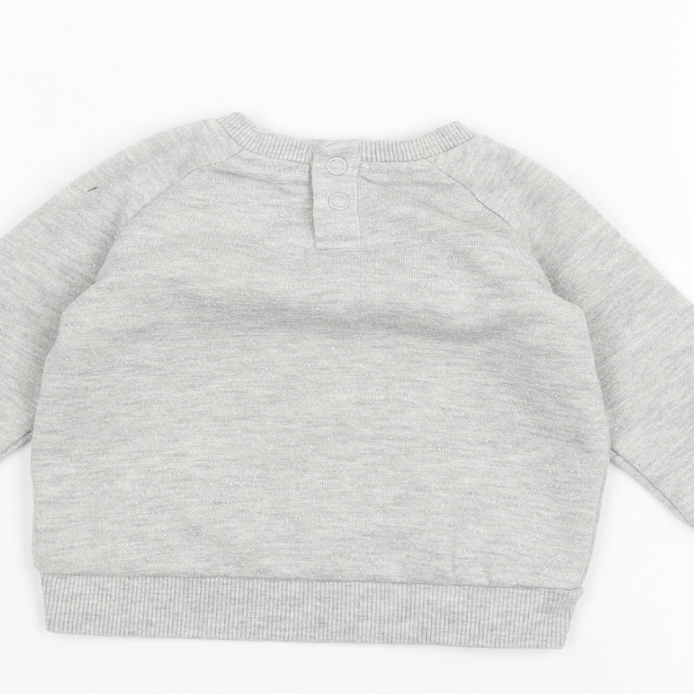 Young Dimension Baby Grey   Pullover Jumper Size 3-6 Months