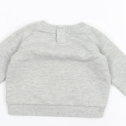 Young Dimension Baby Grey   Pullover Jumper Size 3-6 Months