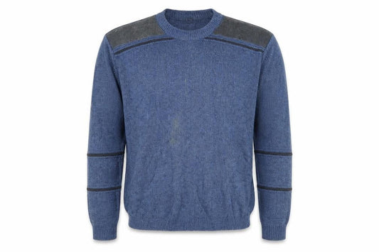 Mens UK Size M BHS Blue Pullover Jumper