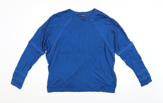 M&S Mens Blue   Pullover Jumper Size L