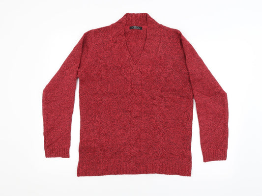 BM Mens Red   Pullover Jumper Size S