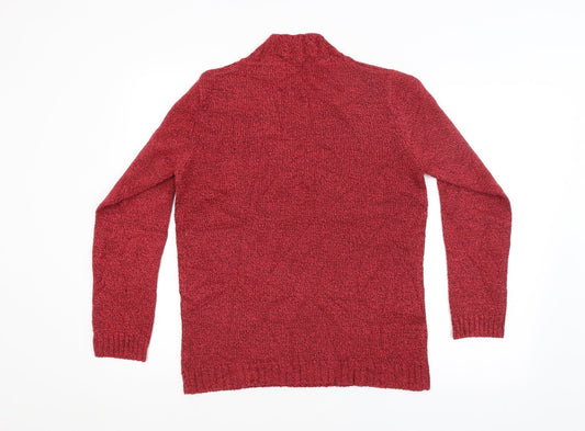 BM Mens Red   Pullover Jumper Size S