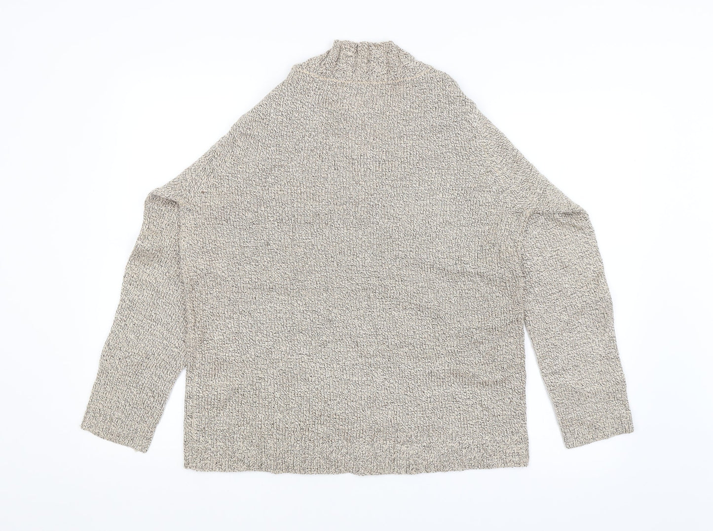Womens UK Size M BM Beige Pullover Jumper