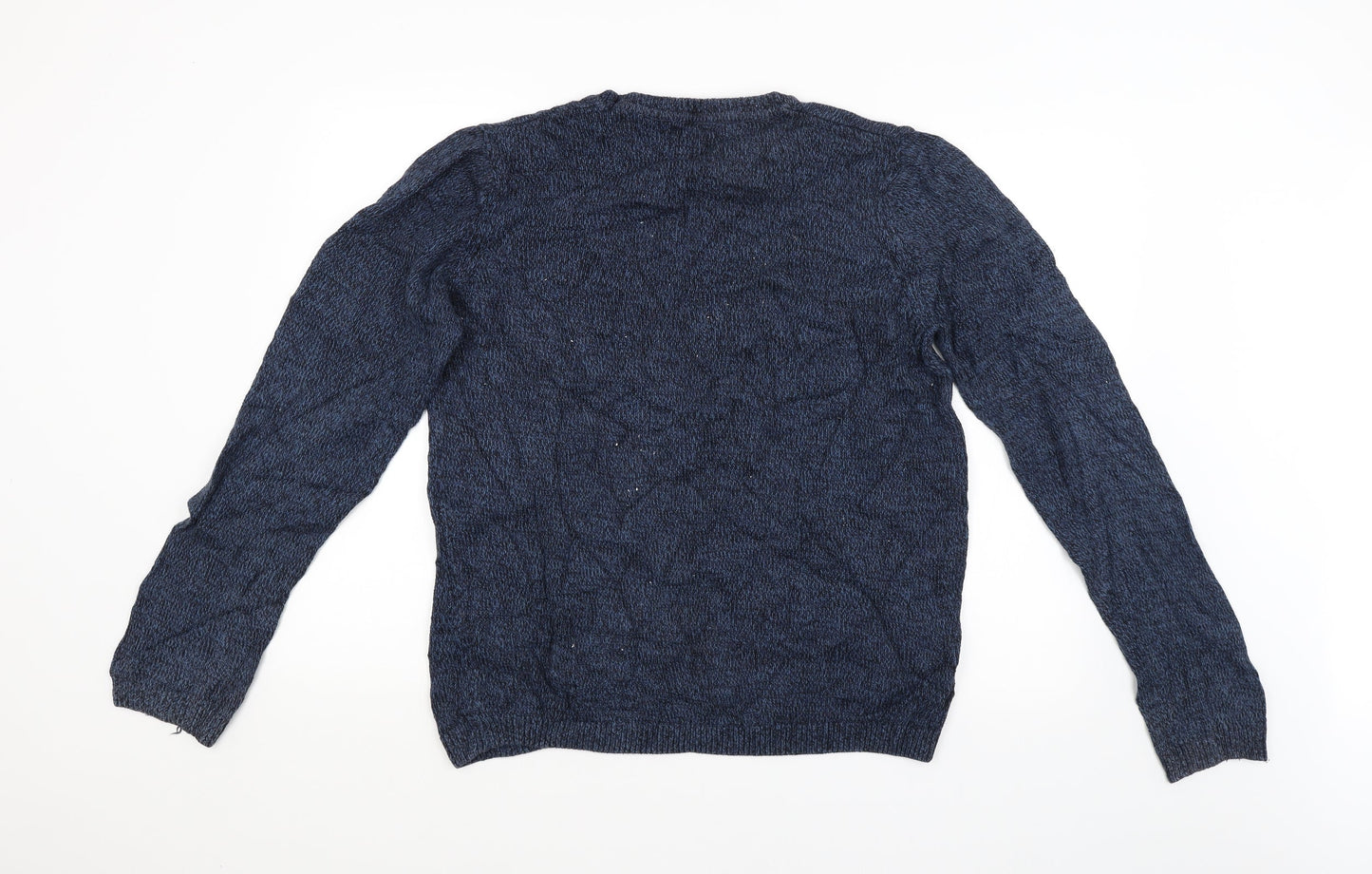 Topman Mens Blue   Pullover Jumper Size L