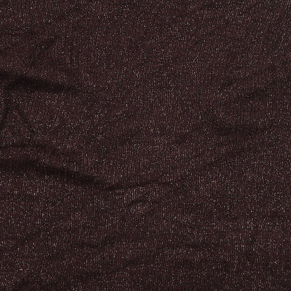 Womens UK Size 10 Warehouse Brown Pullover Jumper