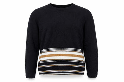 Mens UK Size L River Island Black Pullover Jumper