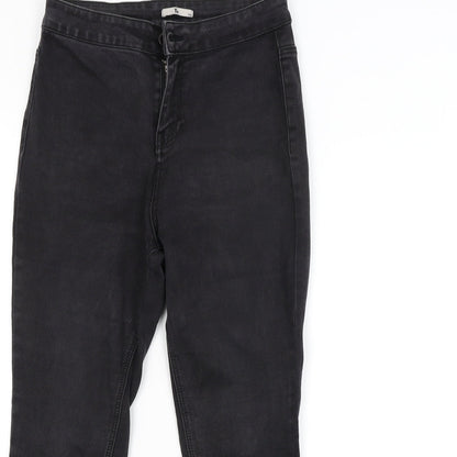 TU Womens Grey   Straight Jeans Size 12 L26 in