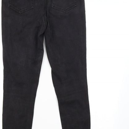 TU Womens Grey   Straight Jeans Size 12 L26 in