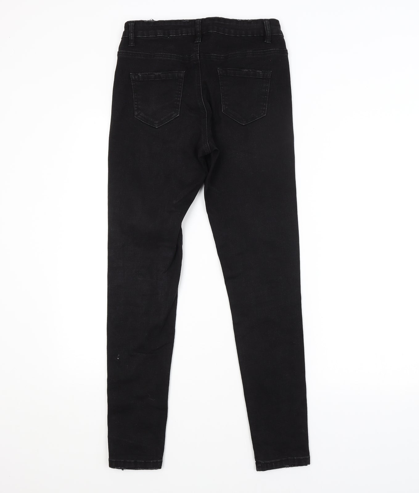 Missguided Womens Black   Skinny Jeans Size 10 L28 in