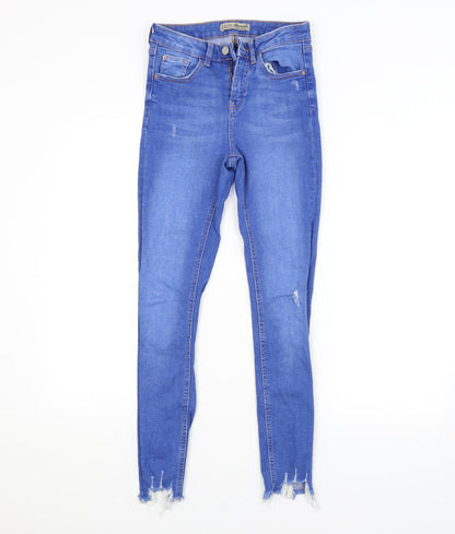 DENIM CO. Womens Blue   Skinny Jeans Size 8 L26 in