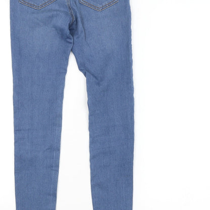 DENIM CO. Womens Blue   Skinny Jeans Size 8 L26 in