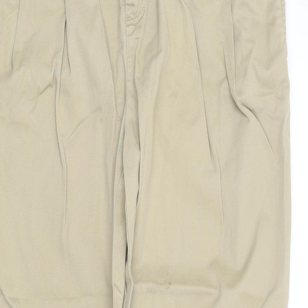 Womens UK Size 14 Preworn Regular Fit  Black Trousers