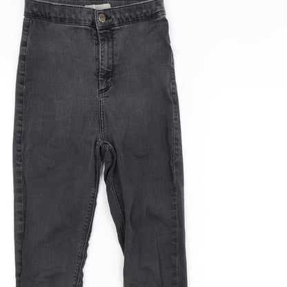 Topshop Womens Grey   Skinny Jeans Size 30 in L30 in