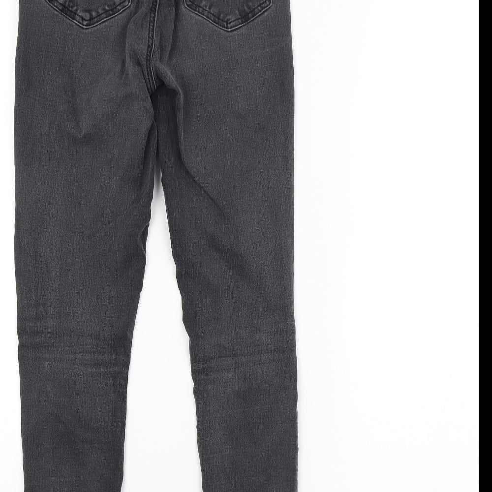 Topshop Womens Grey   Skinny Jeans Size 30 in L30 in