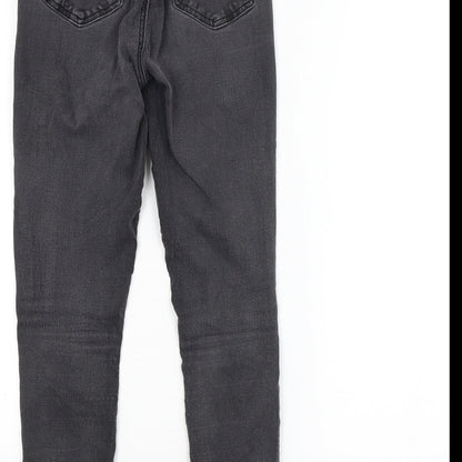 Topshop Womens Grey   Skinny Jeans Size 30 in L30 in