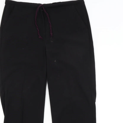 Womens UK Size 12 Maine Regular Fit  Black Trousers