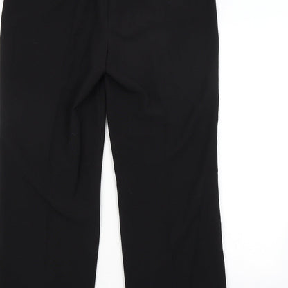 Womens UK Size 12 Maine Regular Fit  Black Trousers