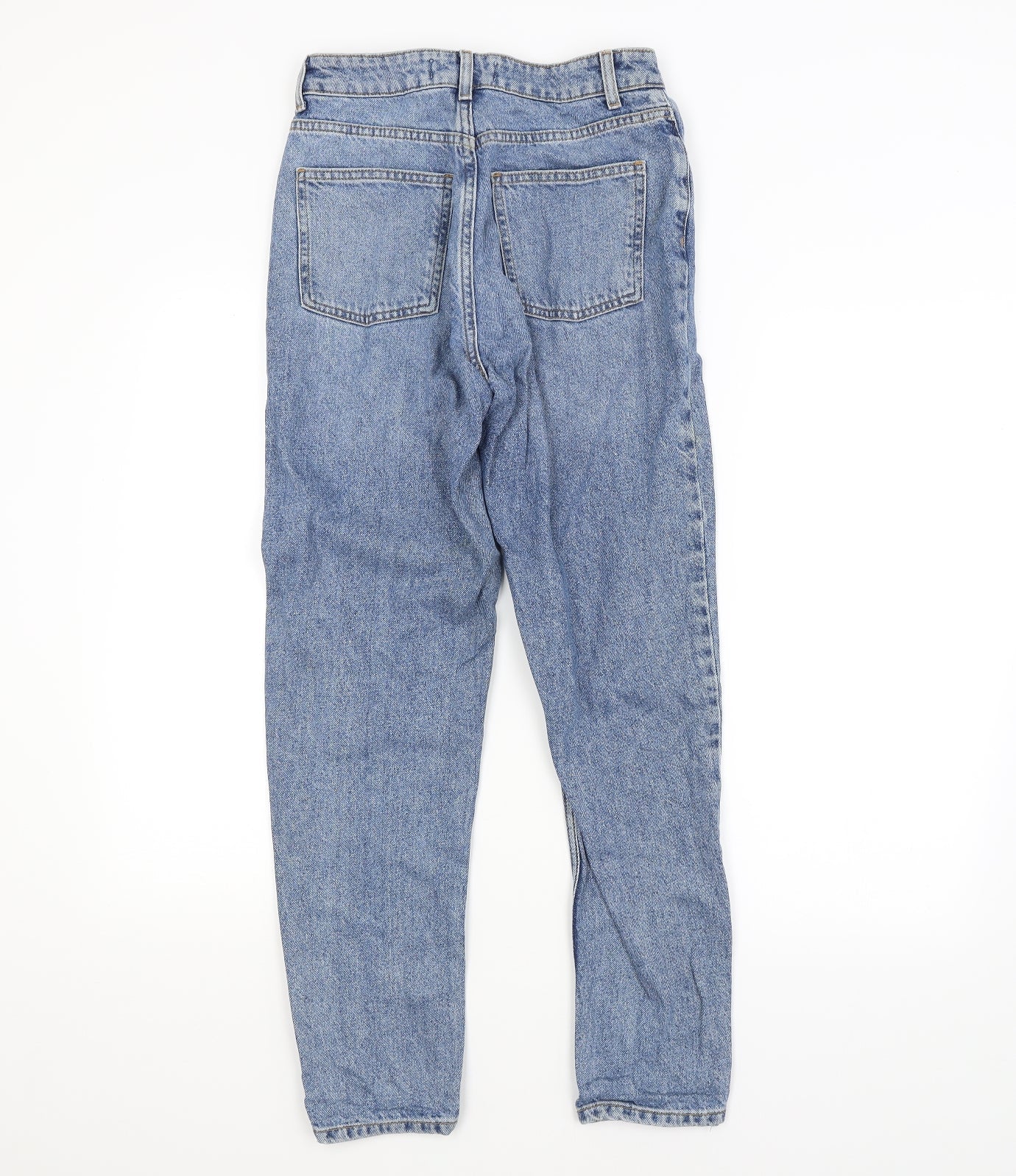 DENIM CO. Womens Blue   Straight Jeans Size 6 L27 in