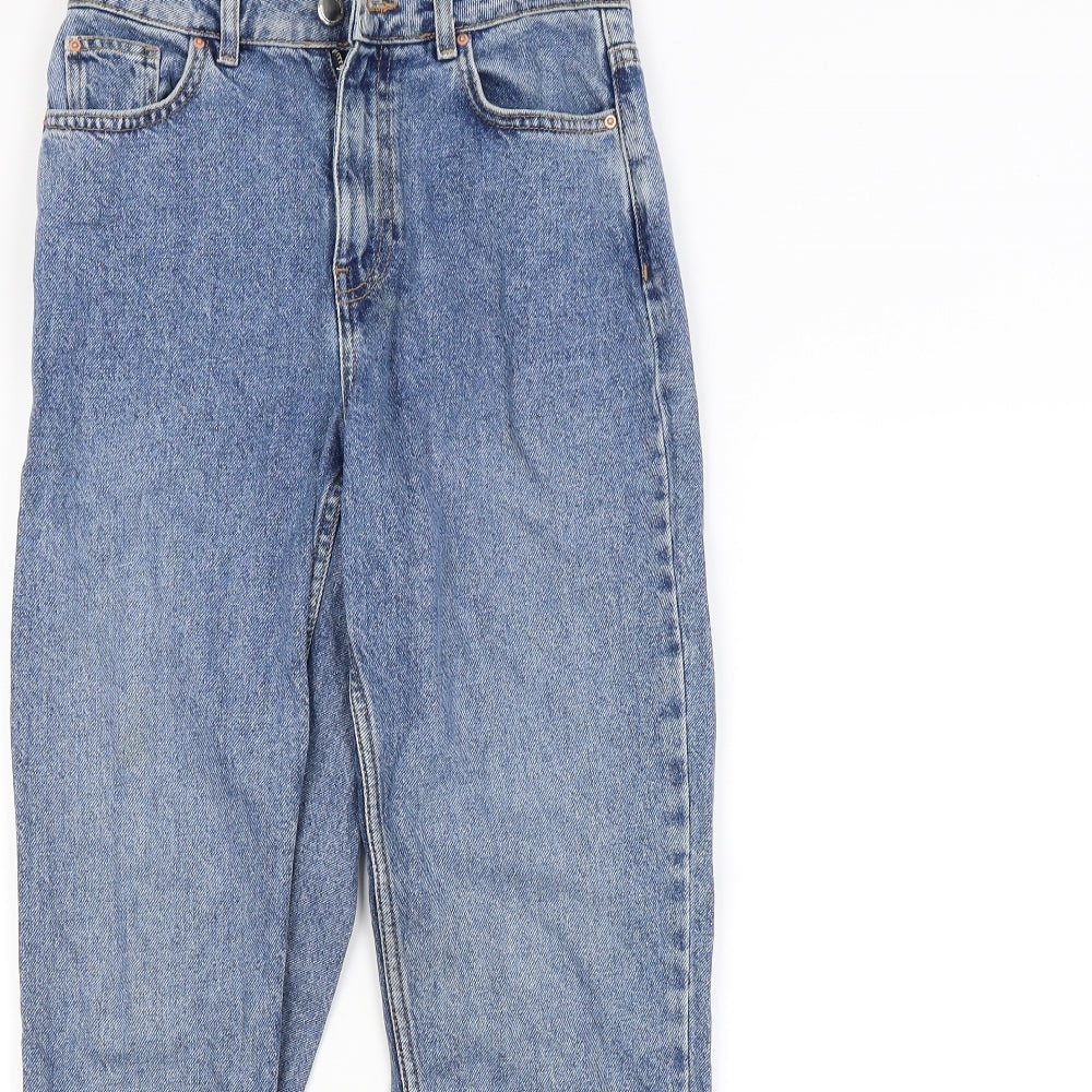 DENIM CO. Womens Blue   Straight Jeans Size 6 L27 in