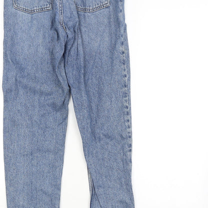 DENIM CO. Womens Blue   Straight Jeans Size 6 L27 in