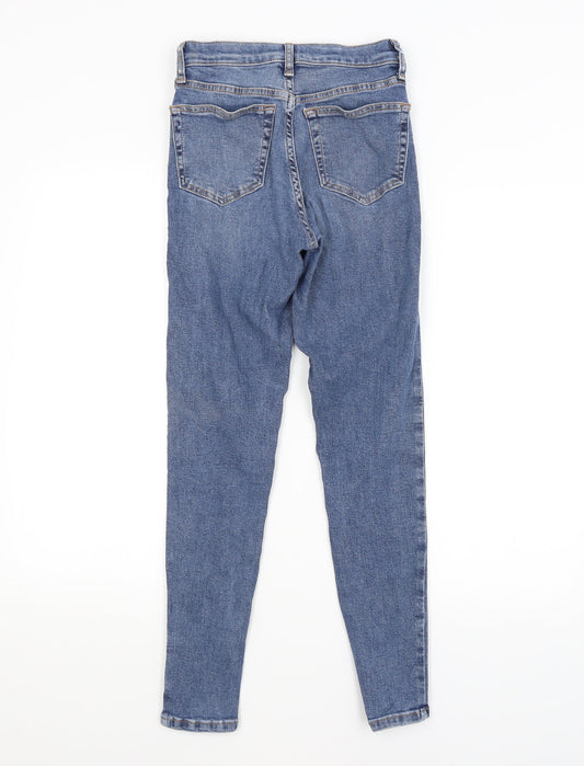 Topshop Womens Blue   Skinny Jeans Size 26 in L32 in