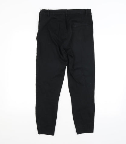 Womens UK Size 6 H&M Regular Fit  Black Trousers